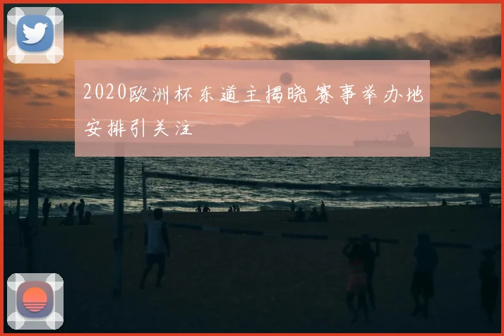 2020欧洲杯东道主揭晓 赛事举办地安排引关注