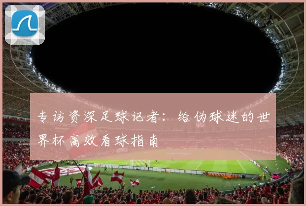 专访资深足球记者:给伪球迷的世界杯高效看球指南
